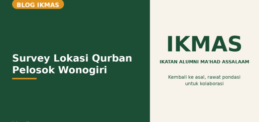 Flyer Survey Lokasi Qurban Pelosok Wonogiri