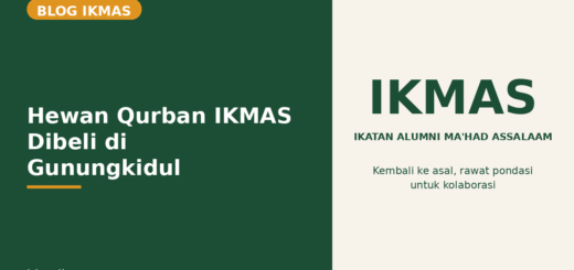 Flyer Hewan Qurban IKMAS Dibeli di Gunungkidul