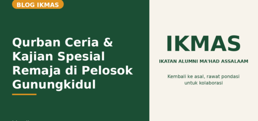 Flyer Qurban Ceria & Kajian Spesial Remaja di Pelosok Gunungkidul