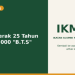 Flyer Reuni Perak 25 Tahun IKMAS 2000 "B.T.S"