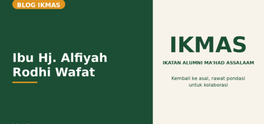 Flyer Ibu Hj. Alfiyah Rodhi Wafat