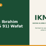 Flyer Ibunda Ibrahim (IKMAS 91) Wafat