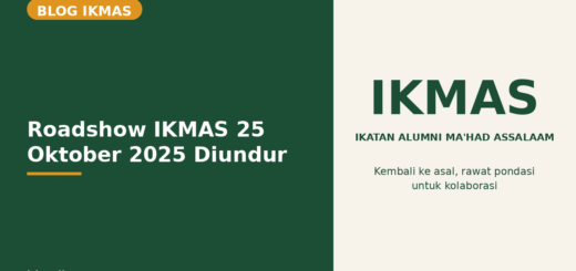 Flyer Roadshow IKMAS 25 Oktober 2025 Diundur