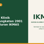 Flyer Musibah Klinik Alumni Angkatan 2001 & Penyaluran IKMAS Peduli