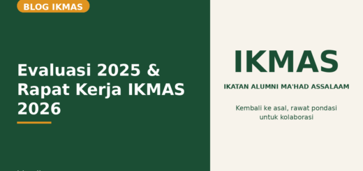 Flyer Evaluasi 2025 & Rapat Kerja IKMAS 2026